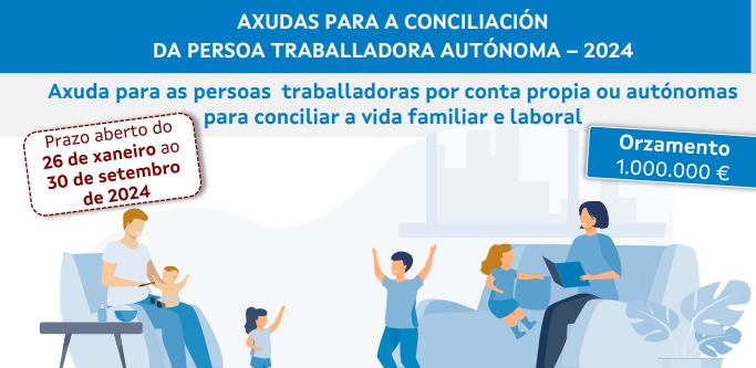 TR341R - Ayudas para la conciliación de la persona trabajadora autónoma - 2024